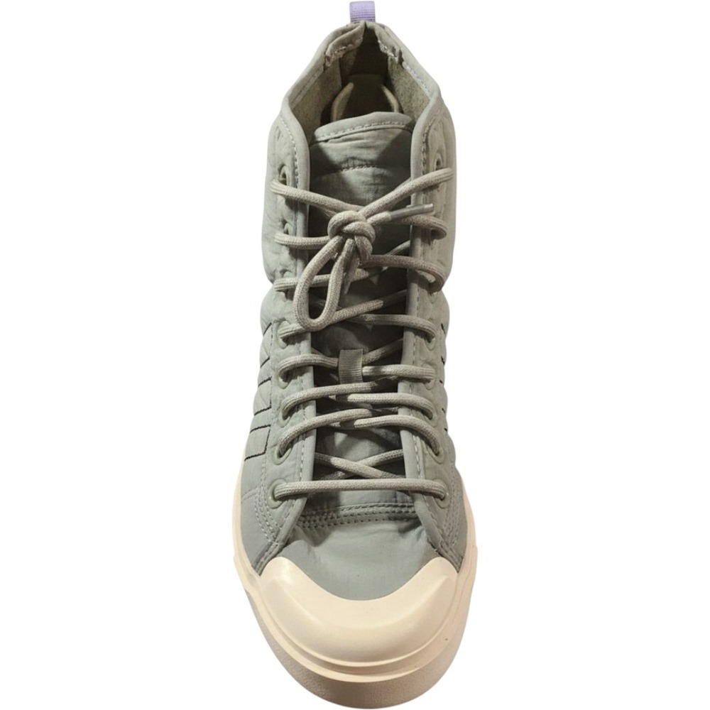 Adidas‎ Nizza Platform Shoes Womens 6.5 Sage Green High Top Sneakers HQ6042